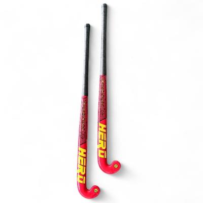 Field Hockey Stick Hero 90% Carbon Size 36.5 Inch Maxi Head Shape Carve 24.7mm Low Bow Light Weight New Arrival
